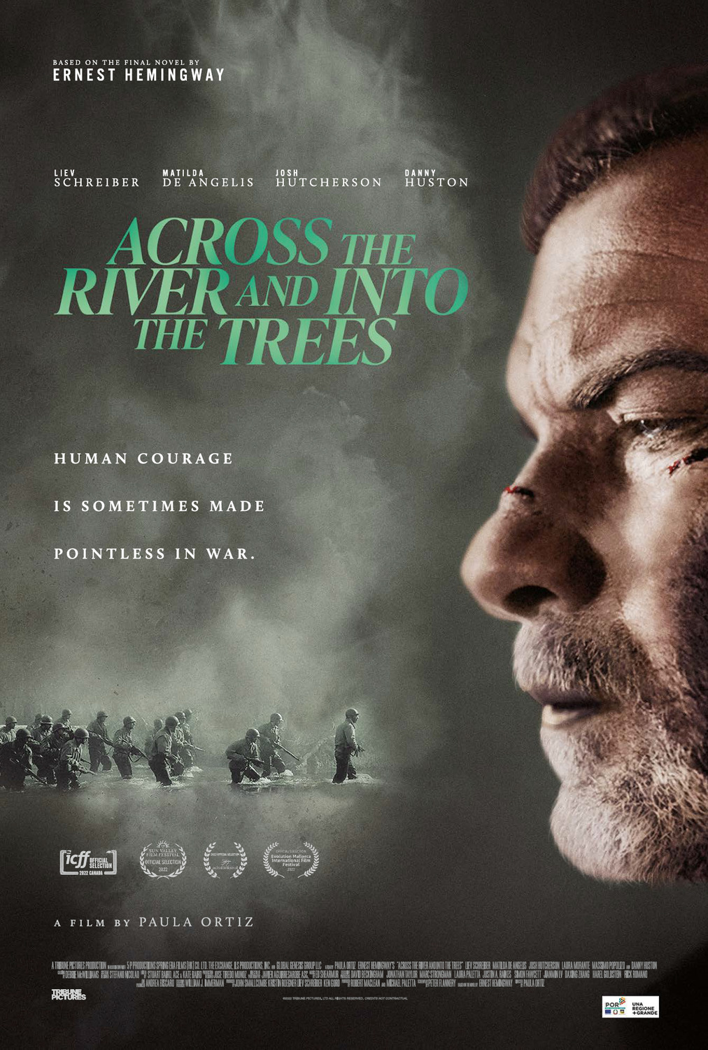 Extra Large Movie Poster Image for Across the River and Into the Trees (#3 of 4)