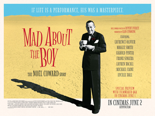 Mad About the Boy - The Noel Coward Story Movie Poster