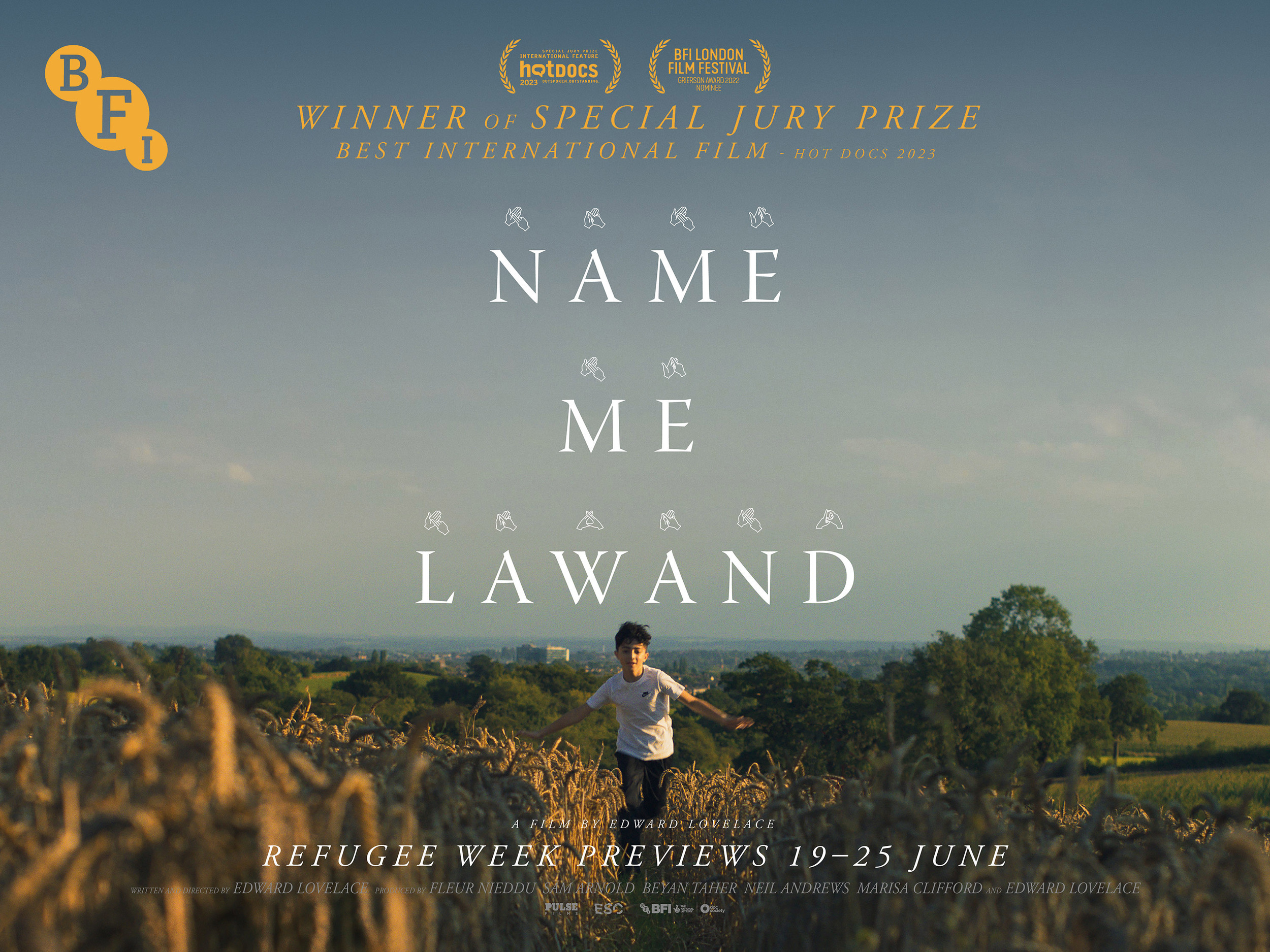 Mega Sized Movie Poster Image for Name Me Lawand (#1 of 2)