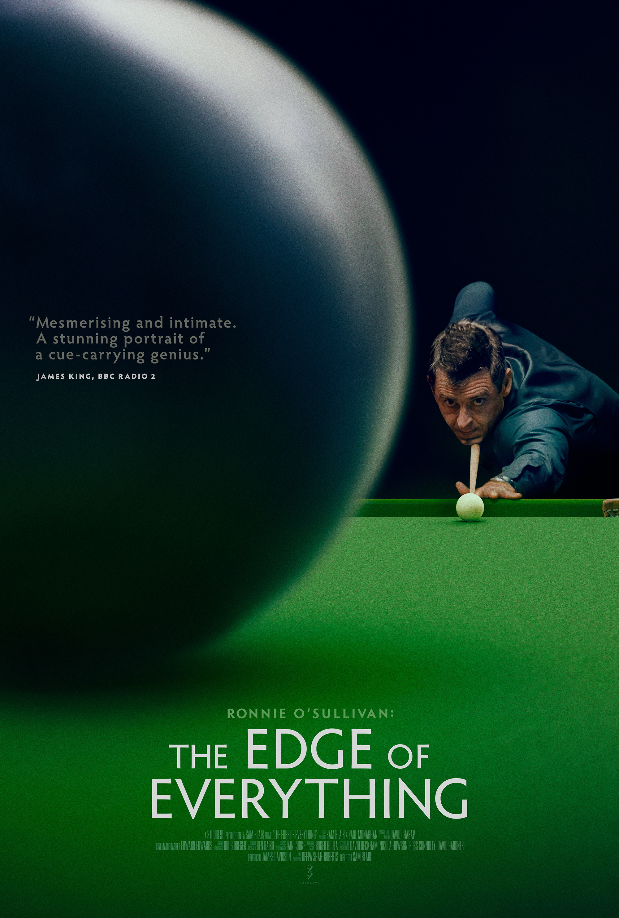 Mega Sized Movie Poster Image for Ronnie O'Sullivan: The Edge of Everything 