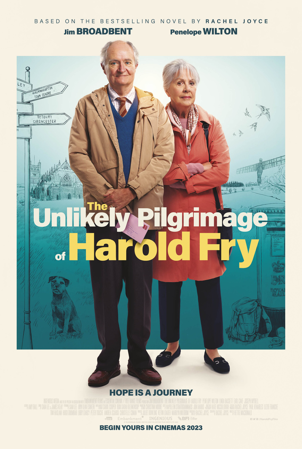 Extra Large Movie Poster Image for The Unlikely Pilgrimage of Harold Fry (#1 of 2)