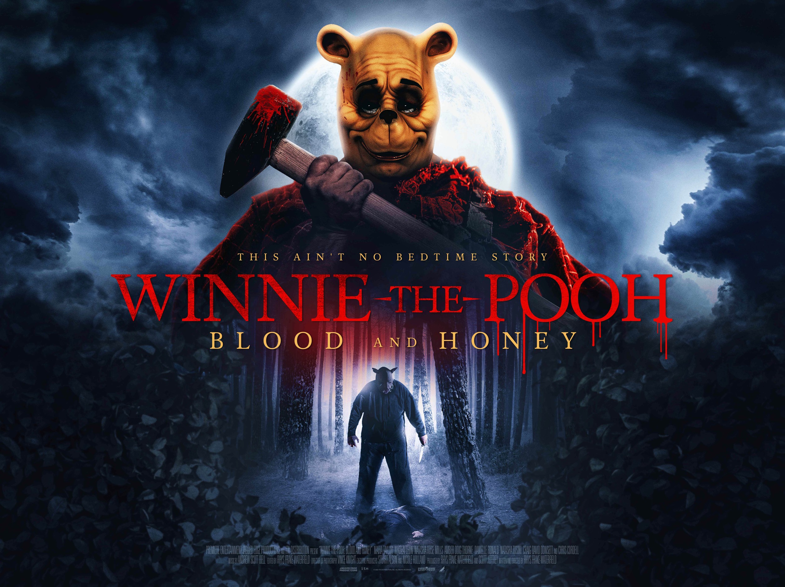 Mega Sized Movie Poster Image for Winnie-the-Pooh: Blood and Honey (#2 of 2)
