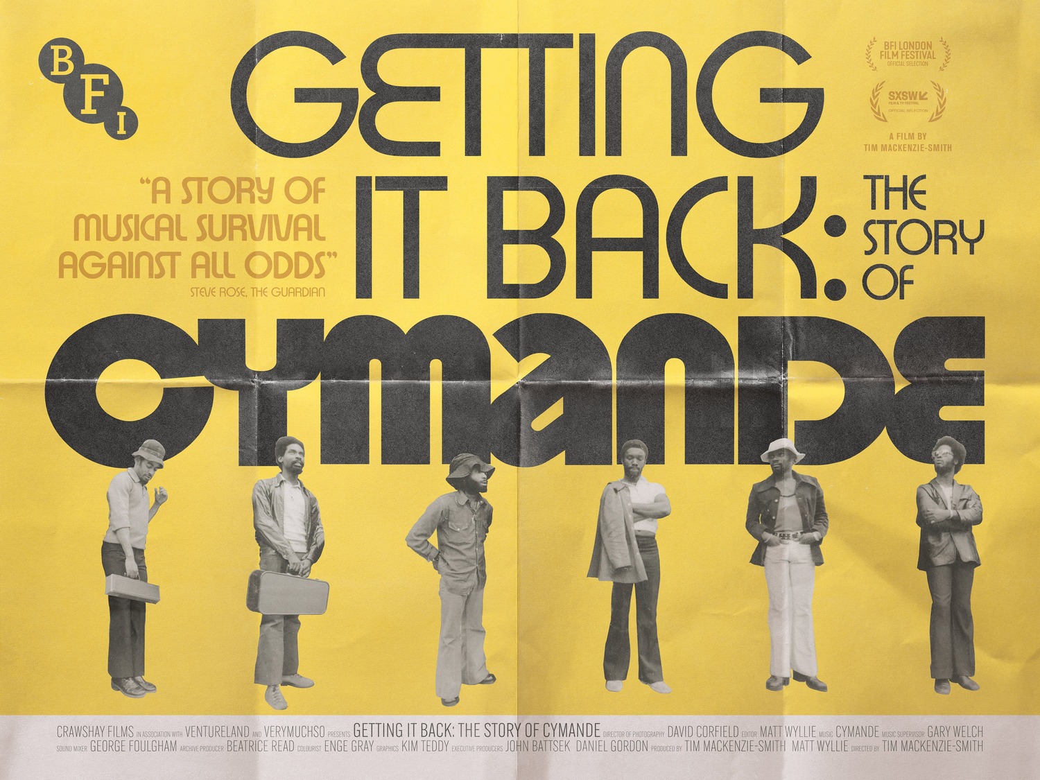 Extra Large Movie Poster Image for Getting It Back: The Story of Cymande 