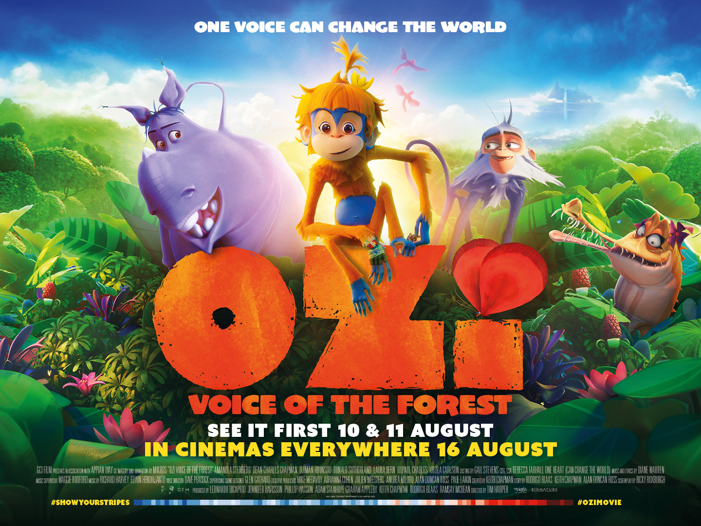 Extra Large Movie Poster Image for Ozi: Voice of the Forest (#2 of 2)