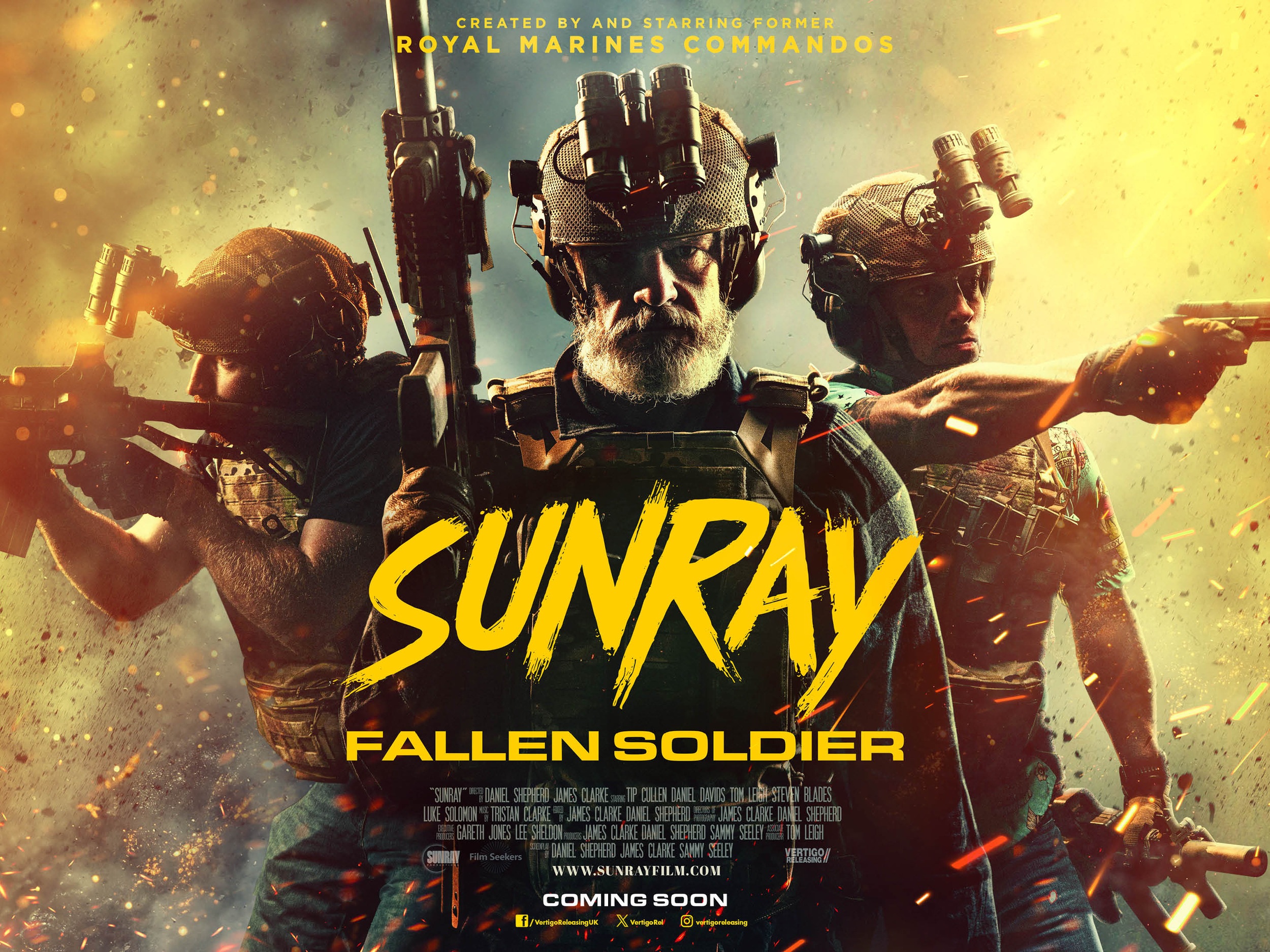 Mega Sized Movie Poster Image for Sunray: Fallen Soldier (#2 of 2)