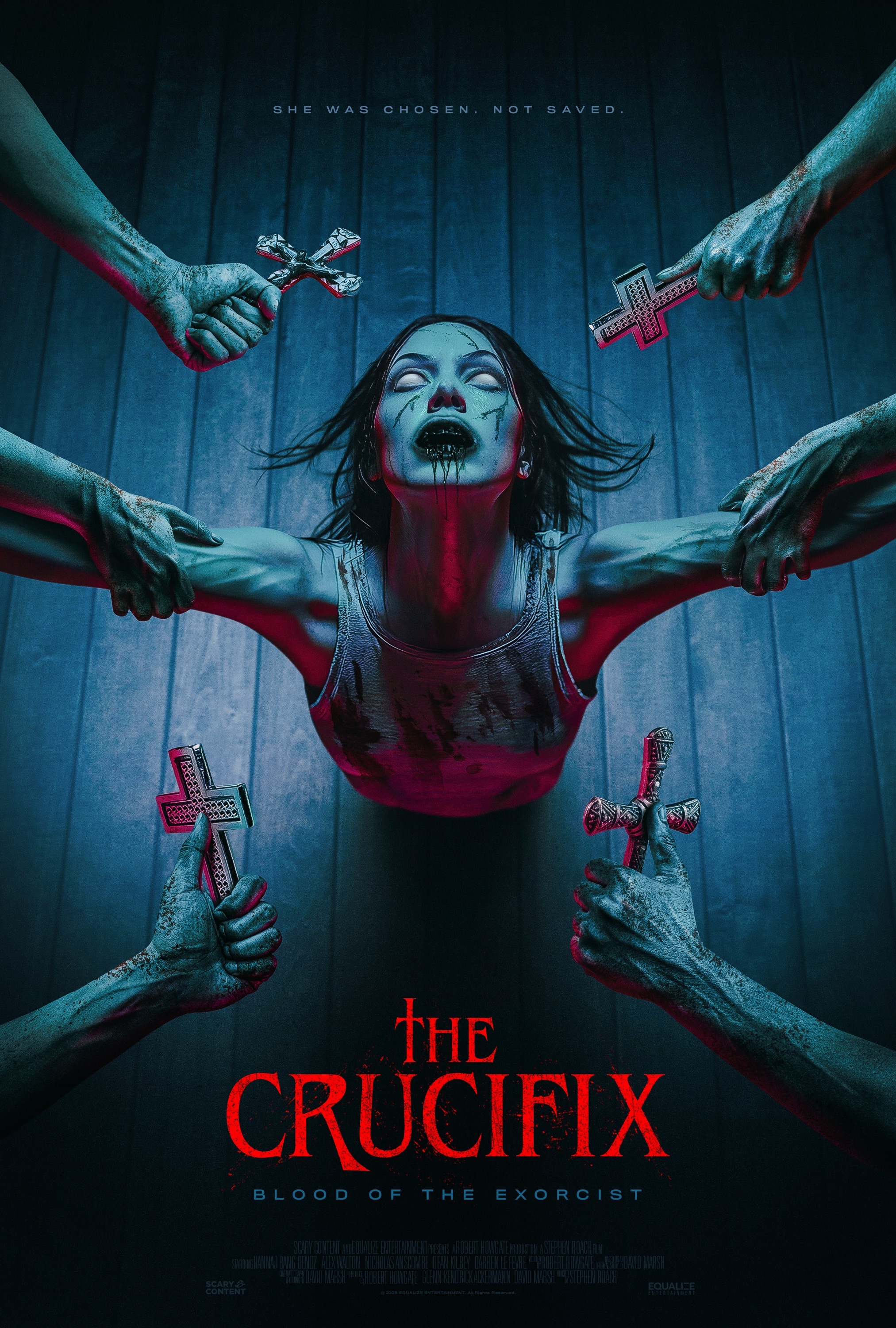 Mega Sized Movie Poster Image for The Crucifix: Blood of the Exorcist 