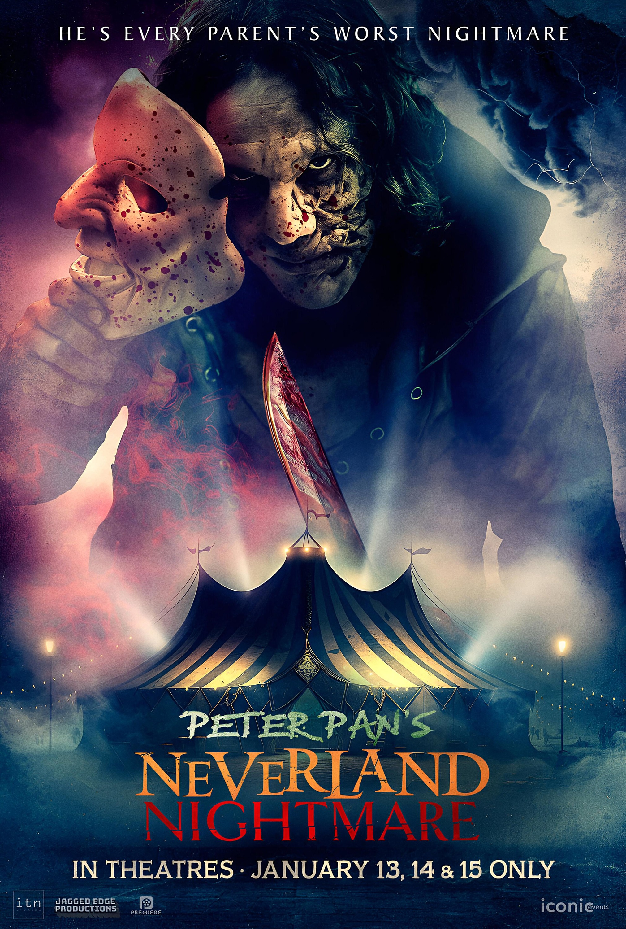 Mega Sized Movie Poster Image for Peter Pan's Neverland Nightmare 