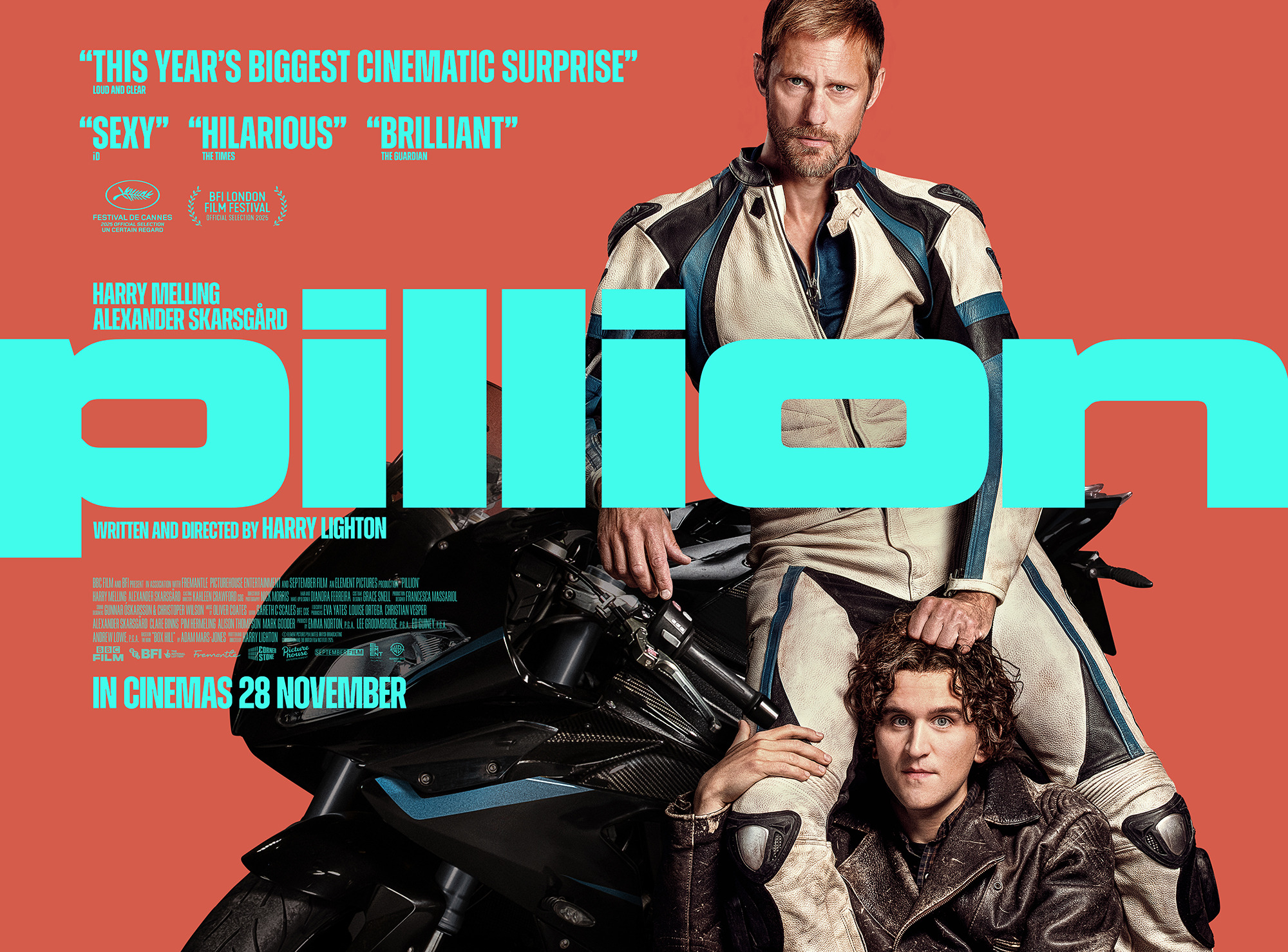 Mega Sized Movie Poster Image for Pillion (#4 of 4)