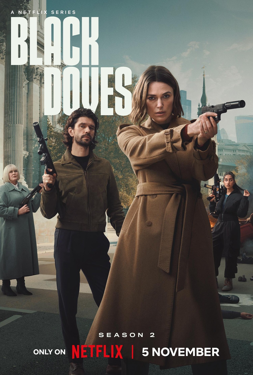 Extra Large TV Poster Image for Black Doves (#14 of 14)
