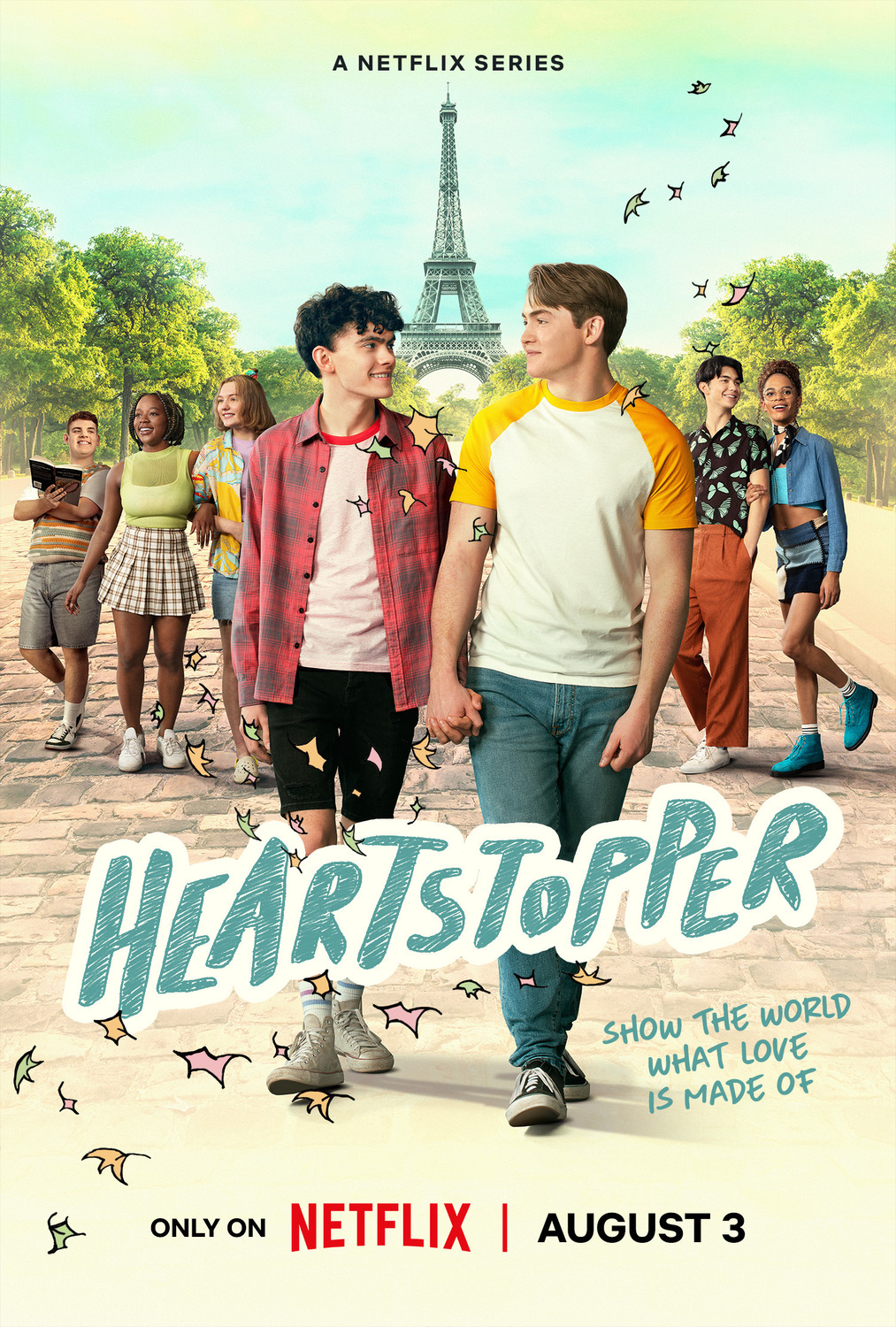 Extra Large TV Poster Image for Heartstopper (#2 of 3)
