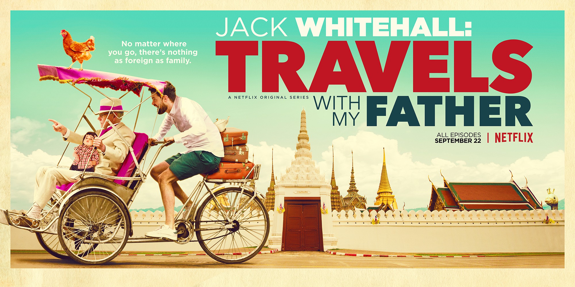 Mega Sized TV Poster Image for Jack Whitehall: Travels with My Father (#1 of 3)