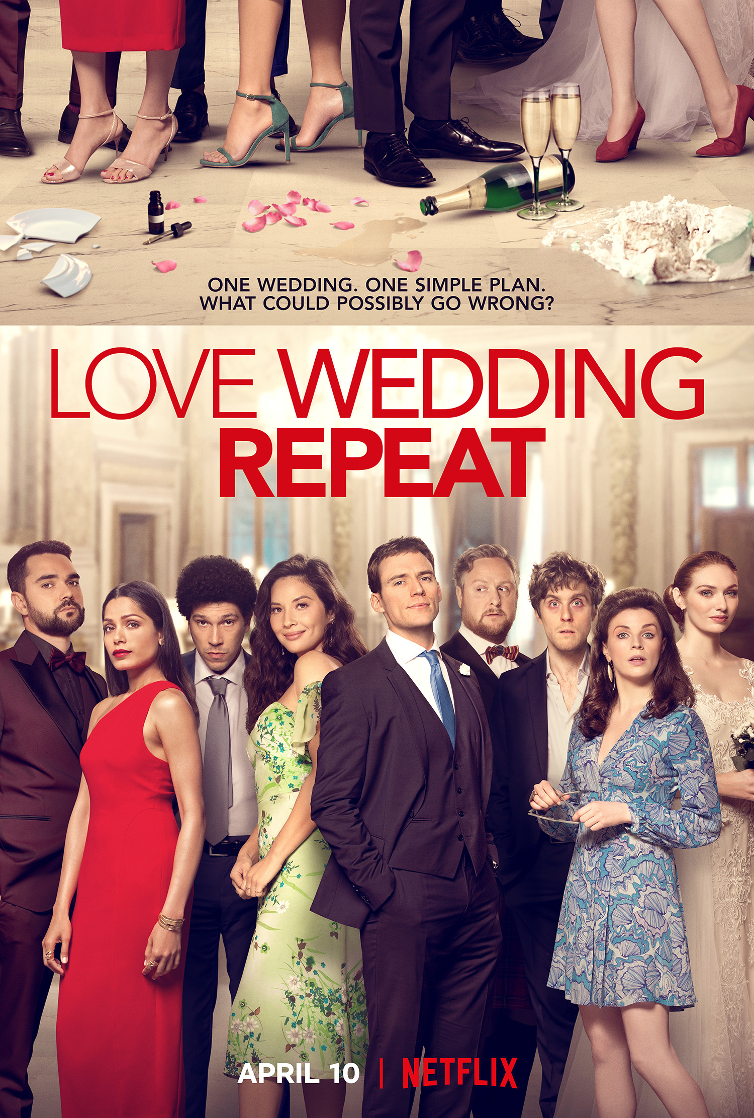 Mega Sized TV Poster Image for Love. Wedding. Repeat 