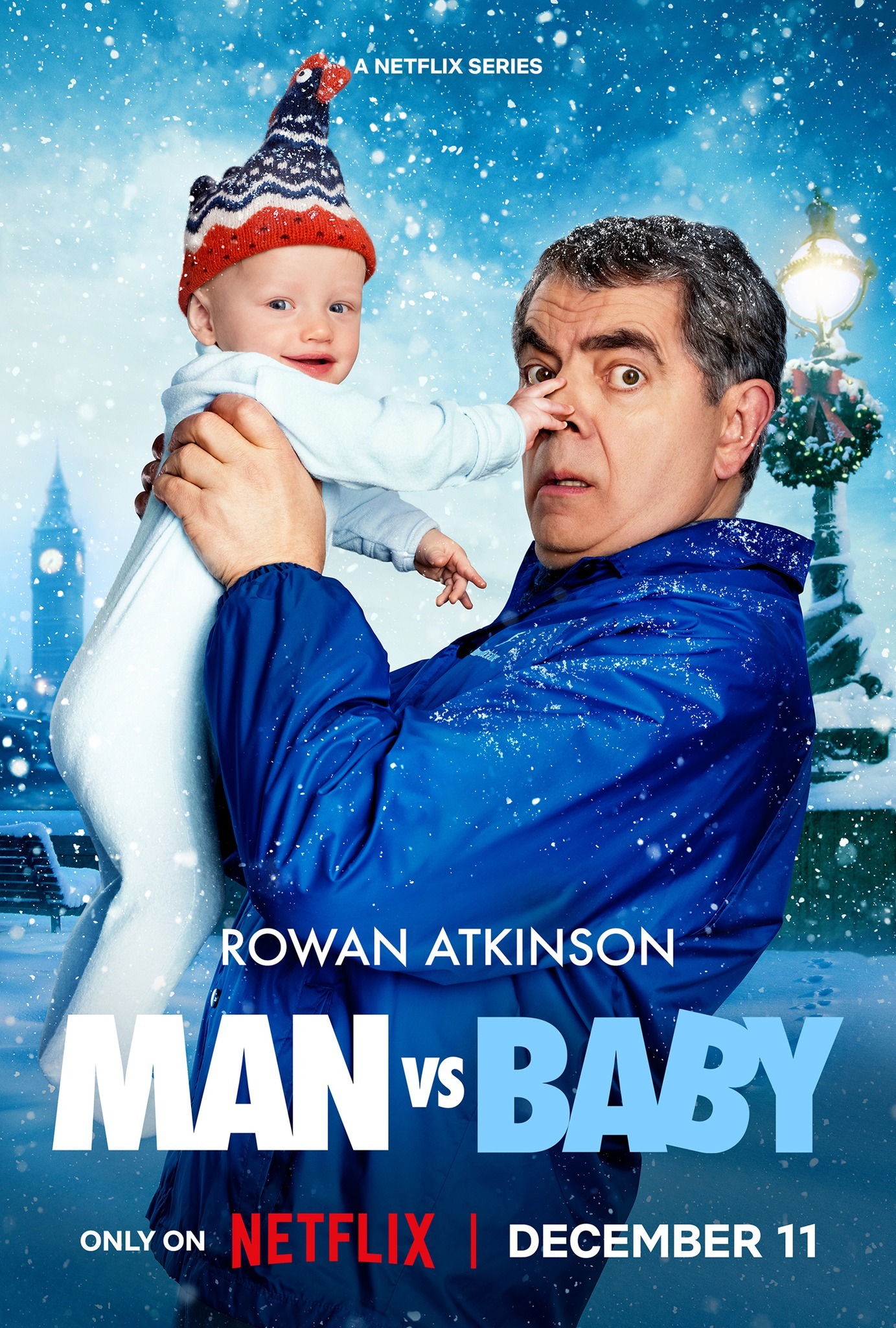 Mega Sized TV Poster Image for Man Vs Baby 