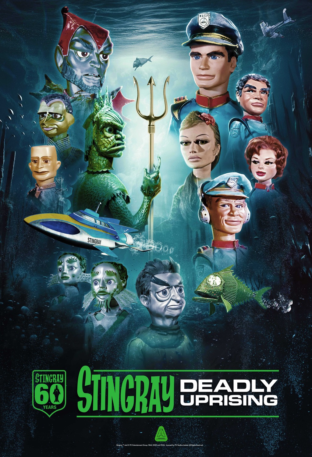 Extra Large TV Poster Image for Stingray: Deadly Uprising 
