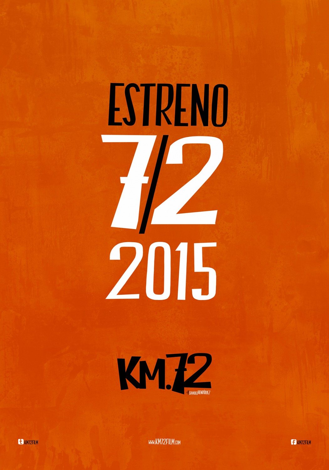 Extra Large Movie Poster Image for Km 72 (#1 of 7)