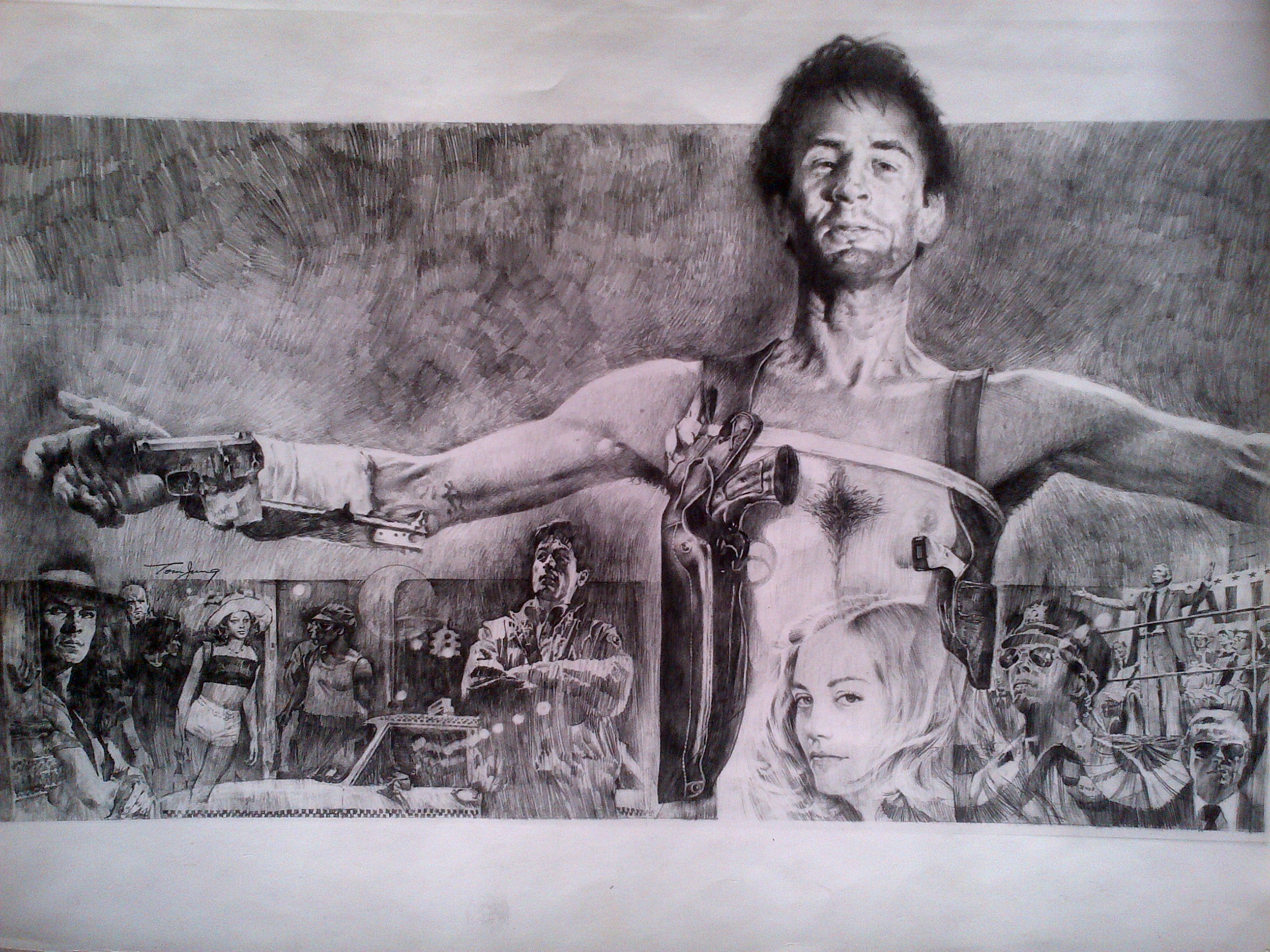 Tom Jung Artwork for Taxi Driver