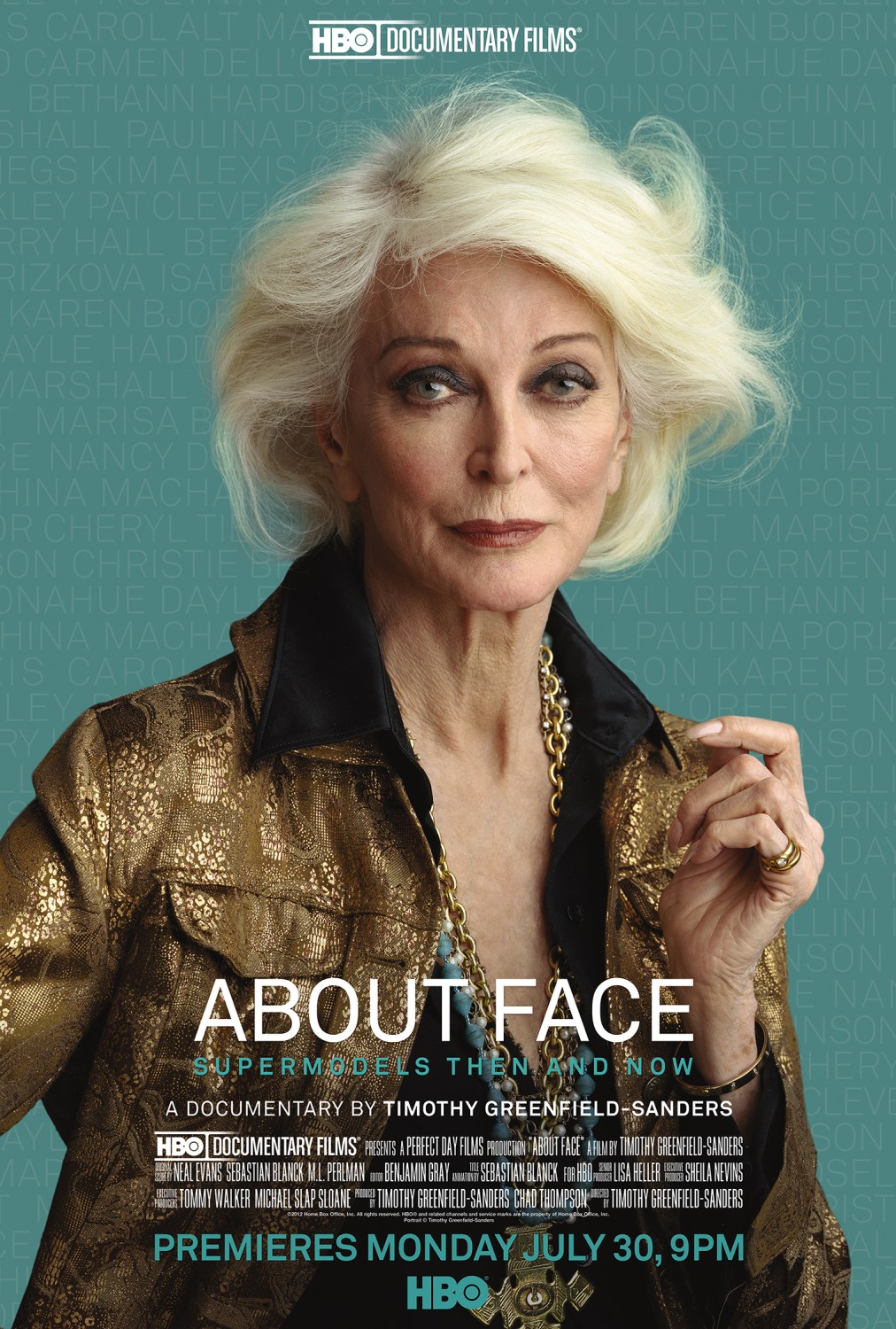 Extra Large Movie Poster Image for About Face: Supermodels Then and Now (#1 of 7)