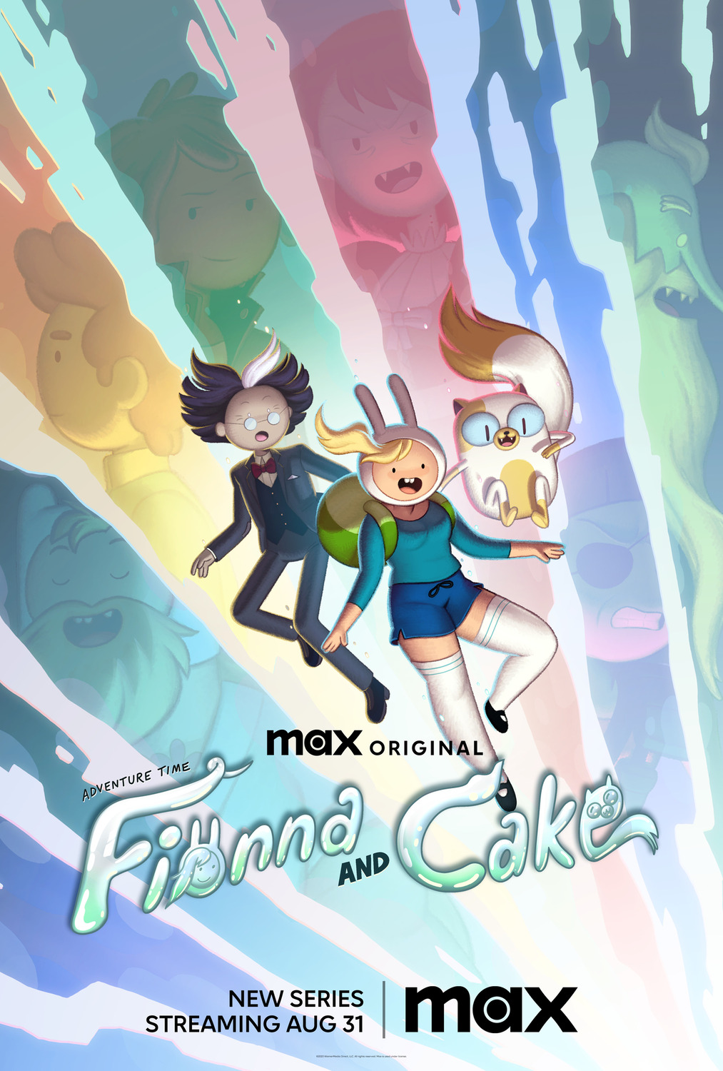 Extra Large TV Poster Image for Adventure Time: Fionna & Cake 