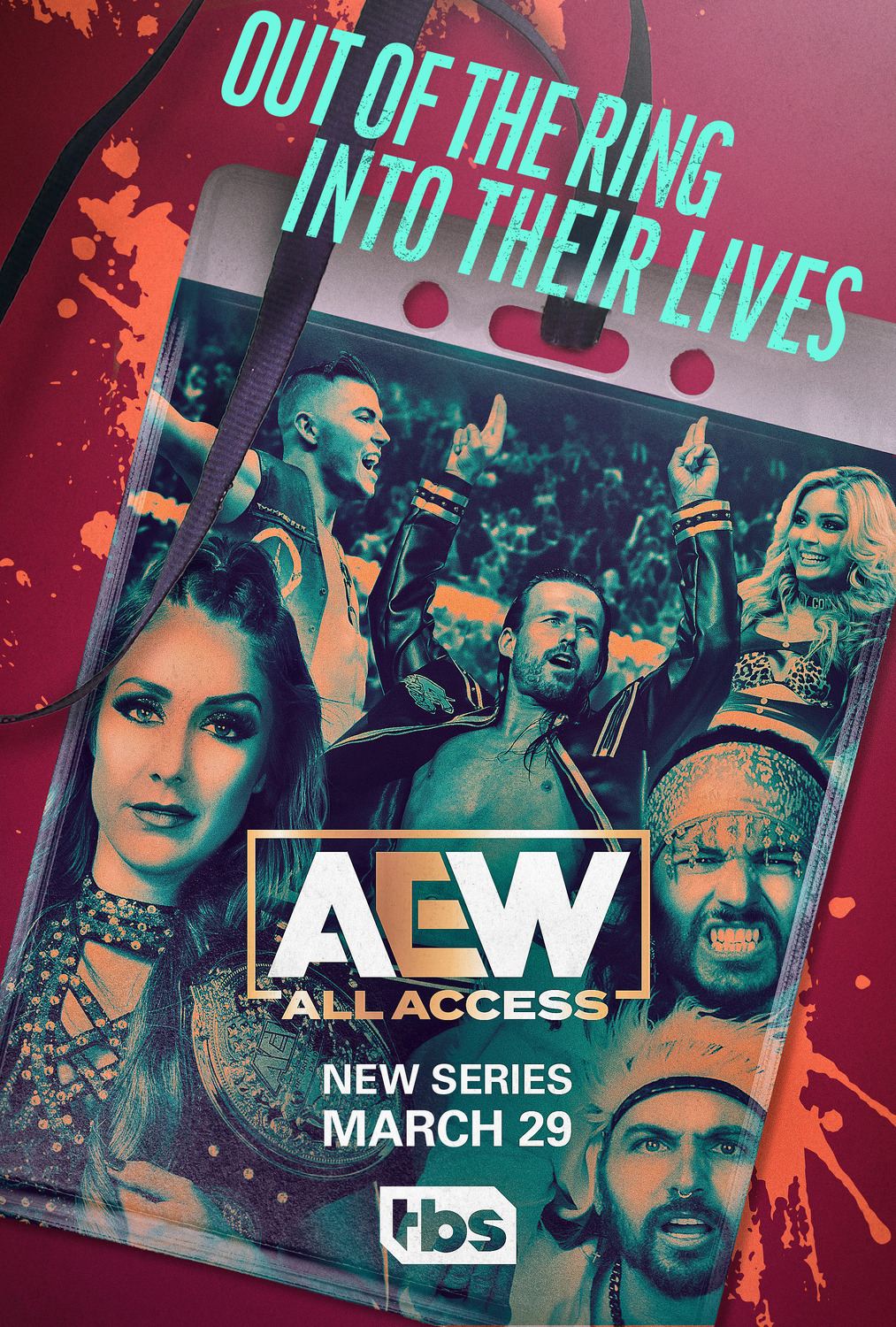Extra Large TV Poster Image for AEW: All Access 