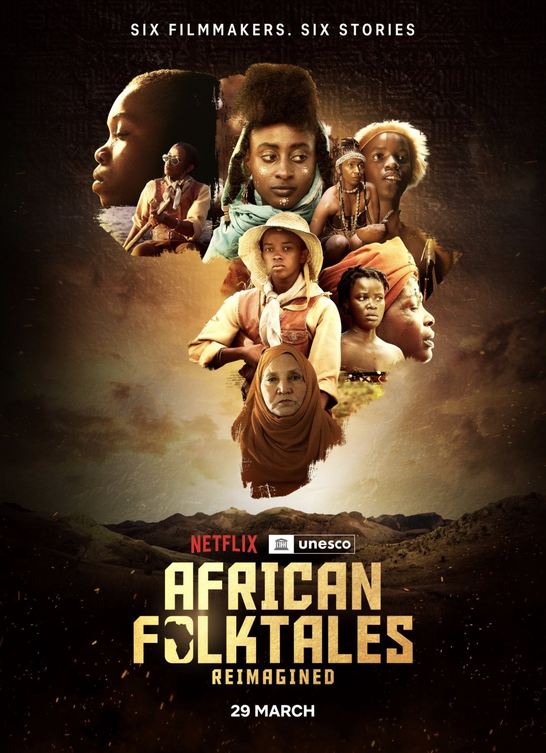 Extra Large TV Poster Image for African Folktales, Reimagined 