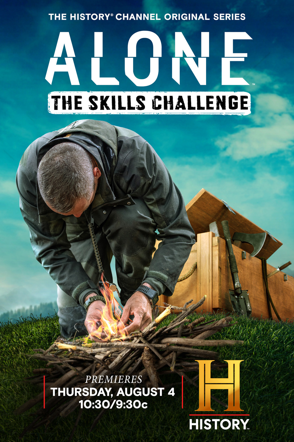 Extra Large TV Poster Image for Alone: The Skills Challenge 