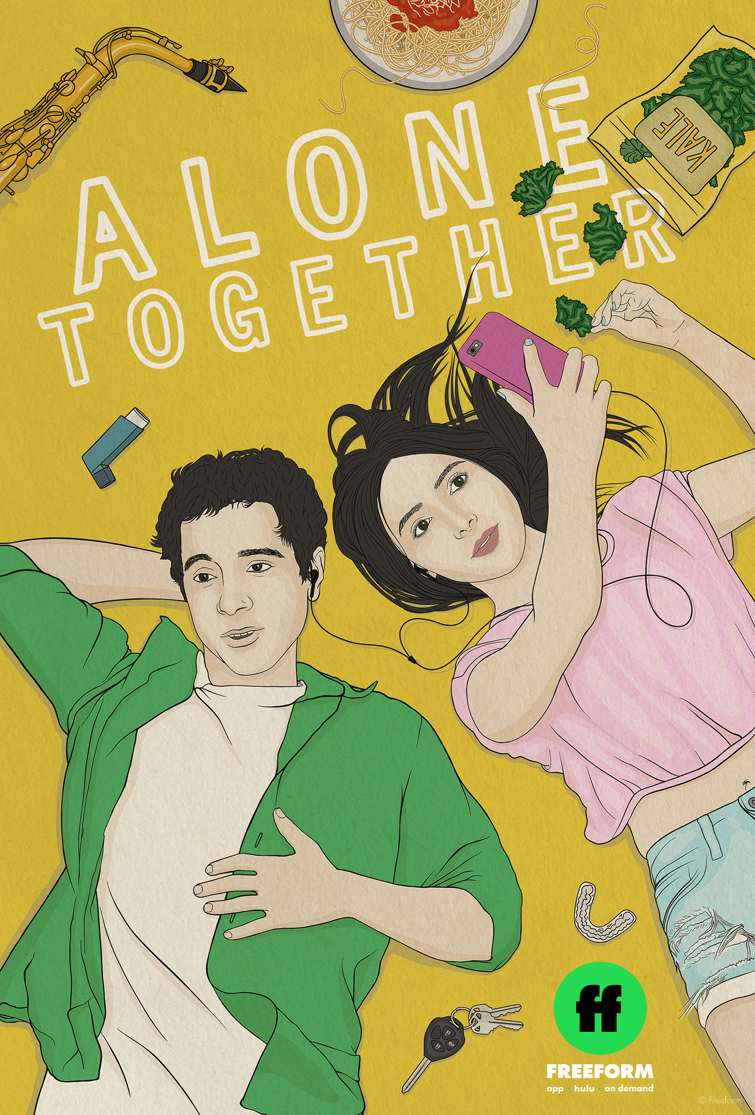 Mega Sized TV Poster Image for Alone Together (#4 of 4)