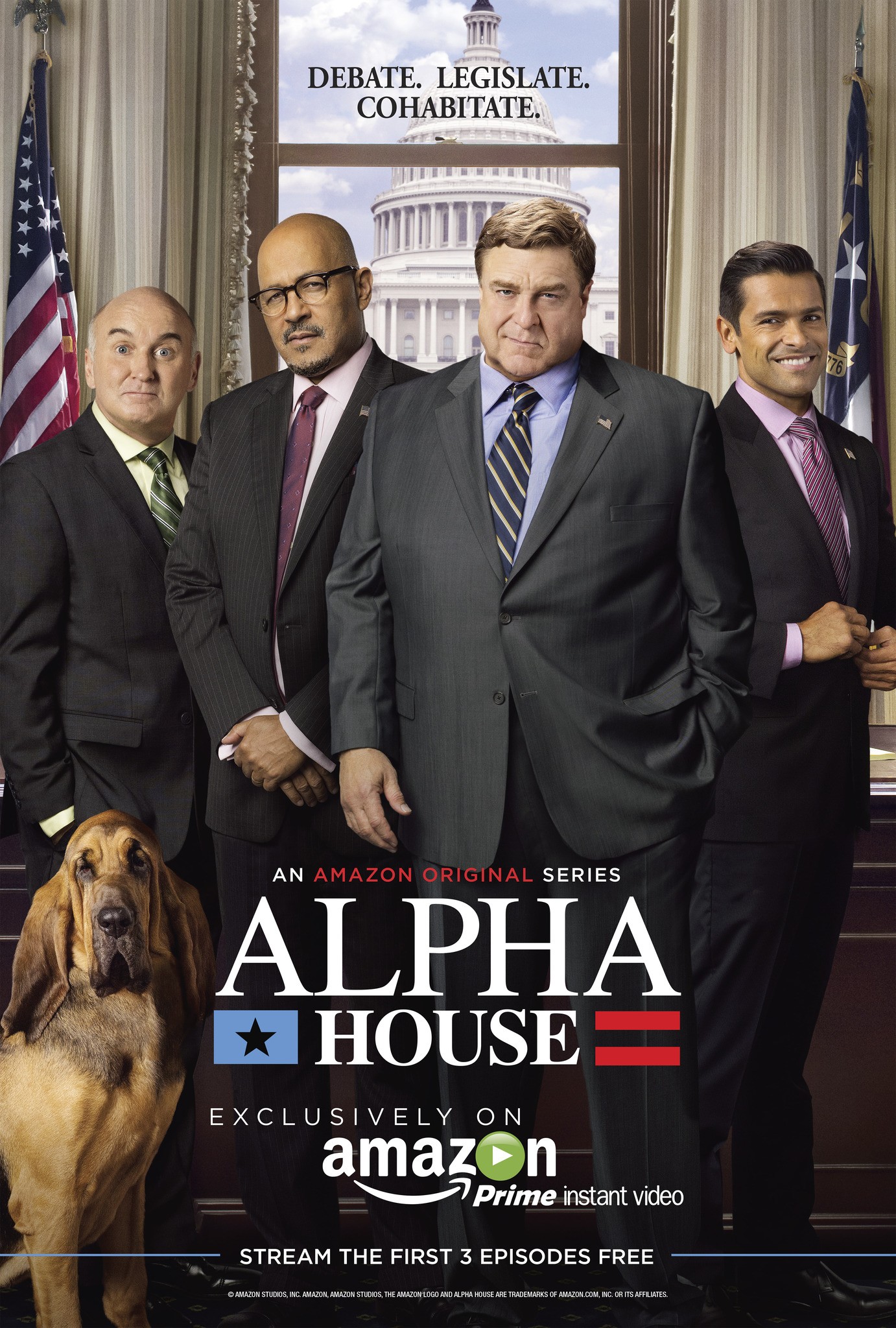 Mega Sized Movie Poster Image for Alpha House 