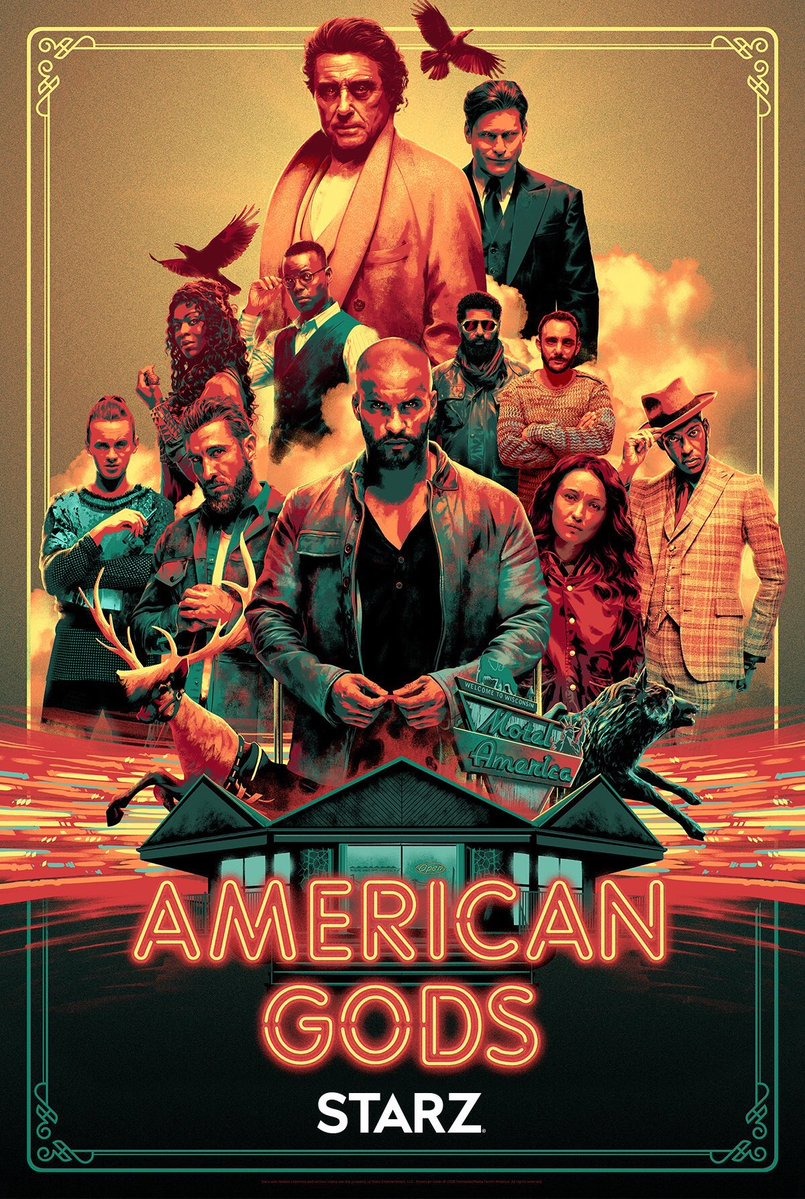 Extra Large TV Poster Image for American Gods (#14 of 41)