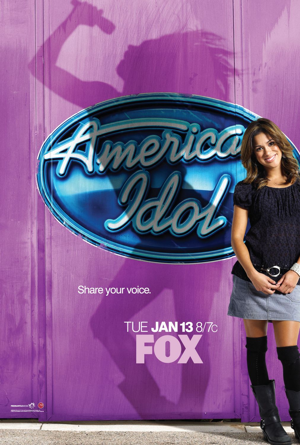 Extra Large TV Poster Image for American Idol (#5 of 64)