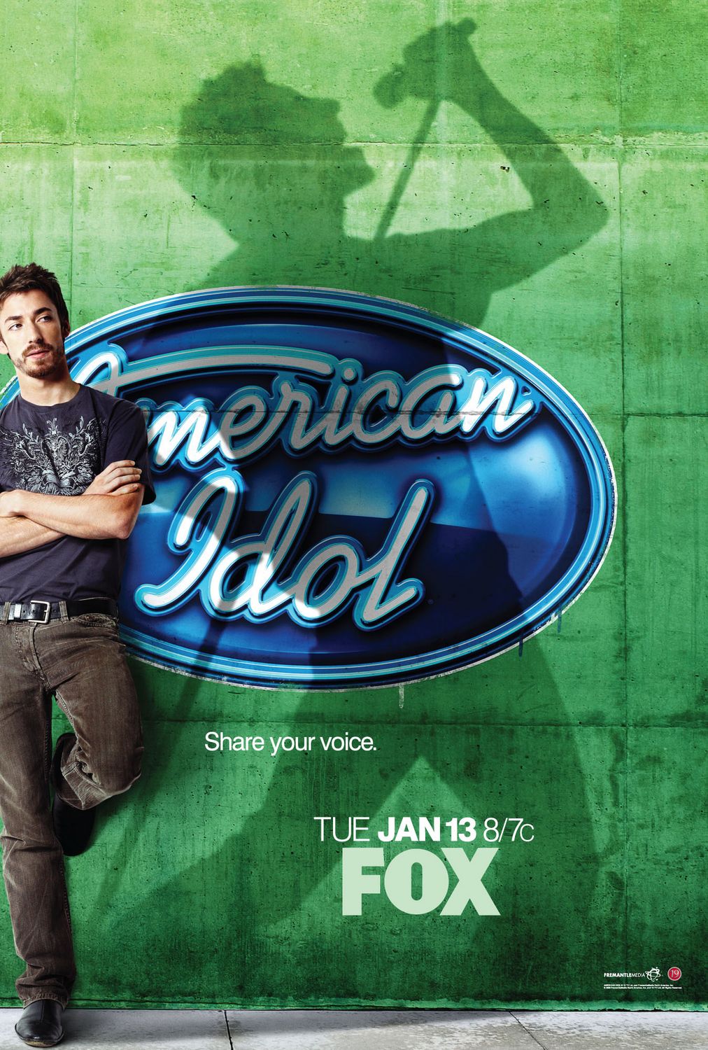 Extra Large TV Poster Image for American Idol (#9 of 64)