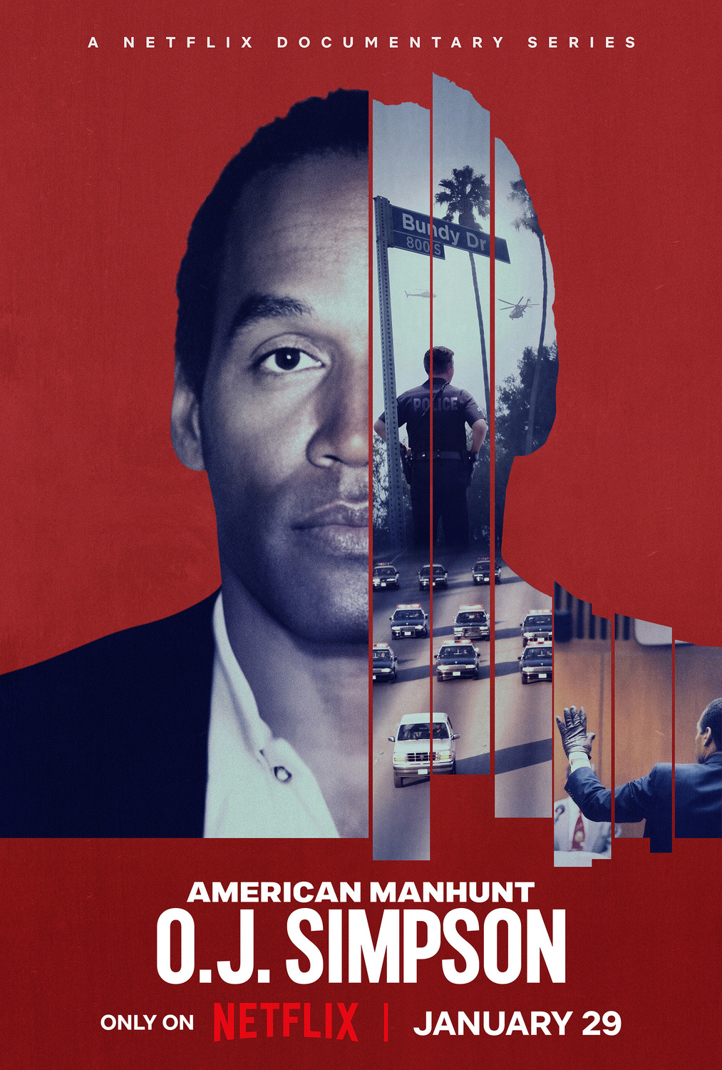 Extra Large TV Poster Image for American Manhunt: O.J. Simpson 