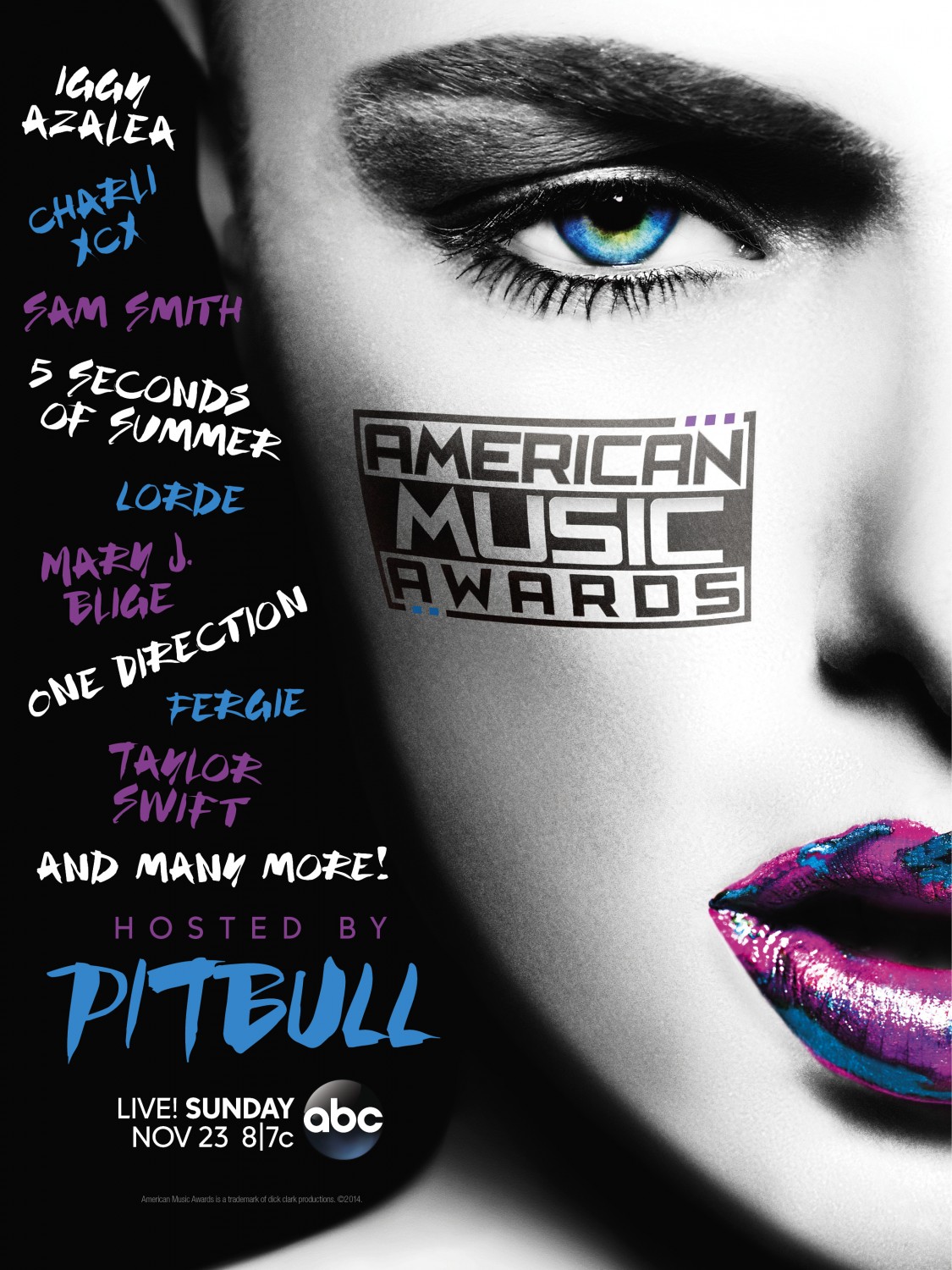 Extra Large TV Poster Image for American Music Awards (#2 of 2)