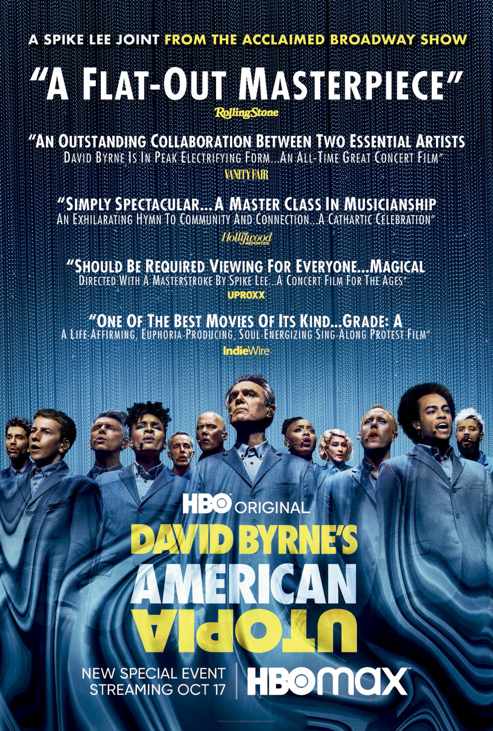 Extra Large TV Poster Image for American Utopia 