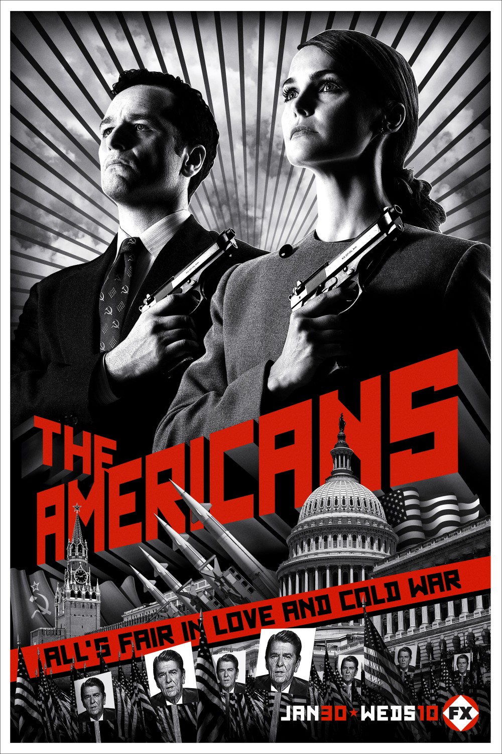 Extra Large TV Poster Image for The Americans (#1 of 16)