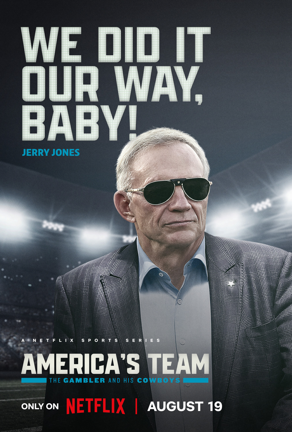 Extra Large TV Poster Image for America's Team: The Gambler and His Cowboys (#4 of 7)