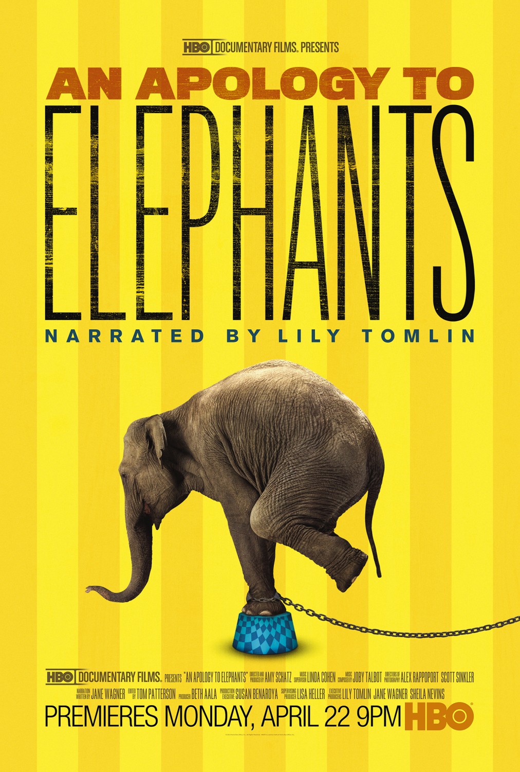 Extra Large TV Poster Image for An Apology to Elephants 