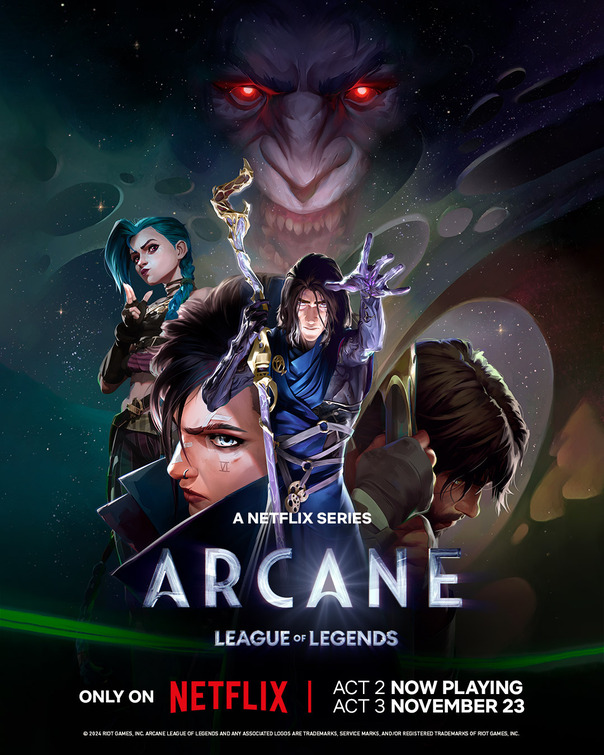Arcane: League of Legends Movie Poster