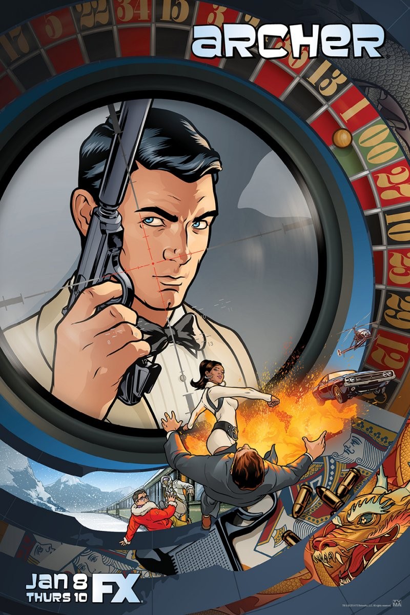 Extra Large TV Poster Image for Archer (#5 of 12)