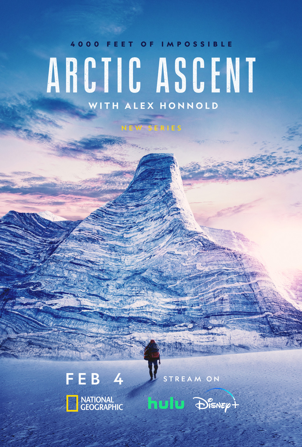 Extra Large TV Poster Image for Arctic Ascent with Alex Honnold 