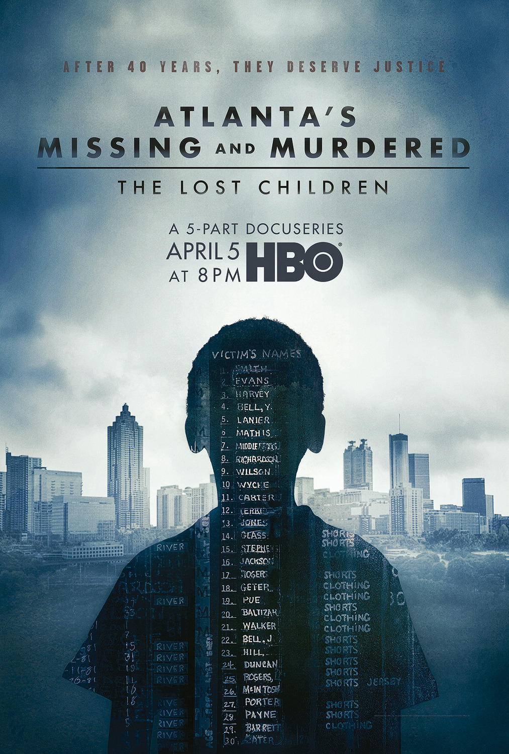 Extra Large TV Poster Image for Atlanta's Missing And Murdered: The Lost Children 