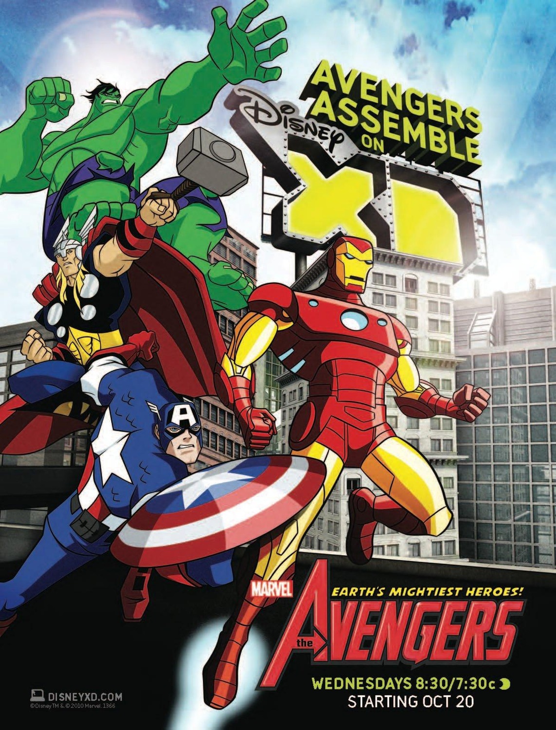 Extra Large TV Poster Image for The Avengers: Earth's Mightiest Heroes (#2 of 2)