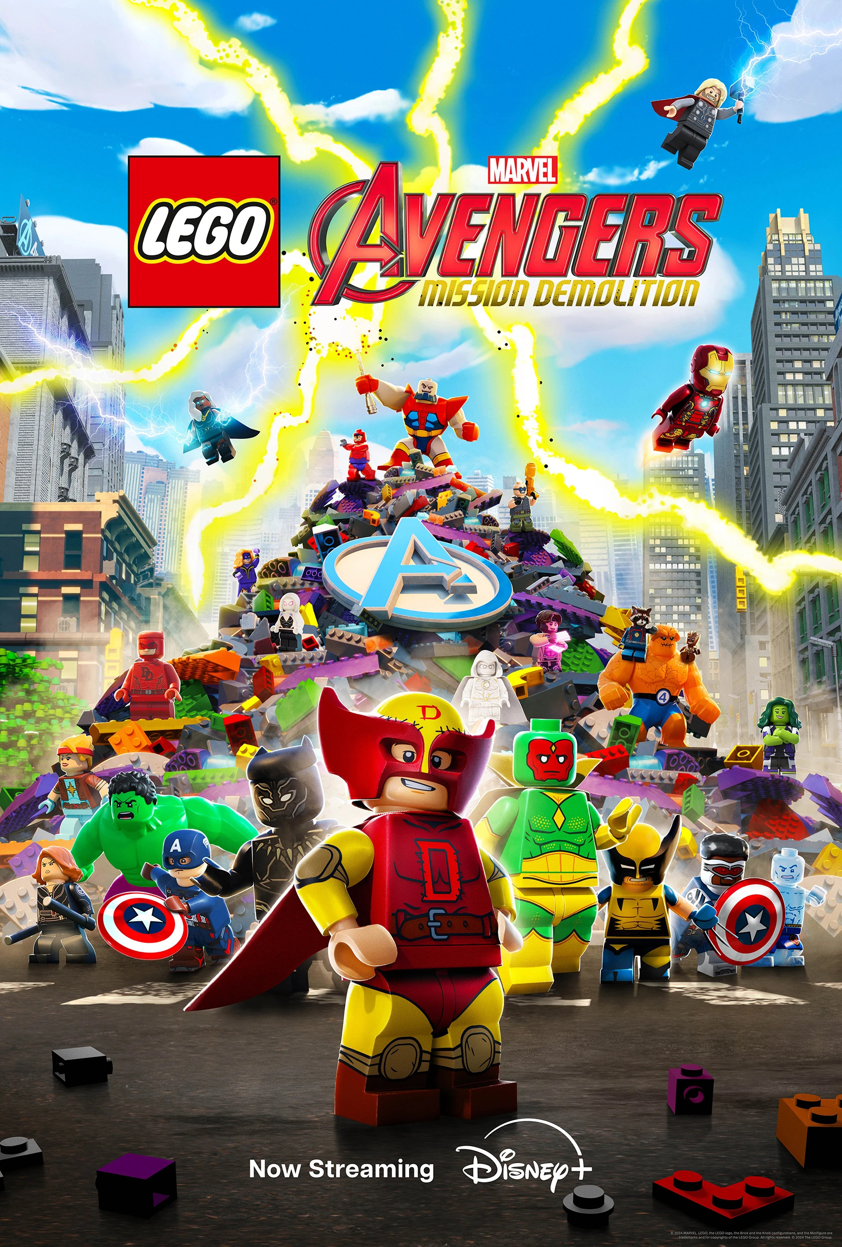 Mega Sized TV Poster Image for LEGO Marvel Avengers: Mission Demolition (#2 of 2)