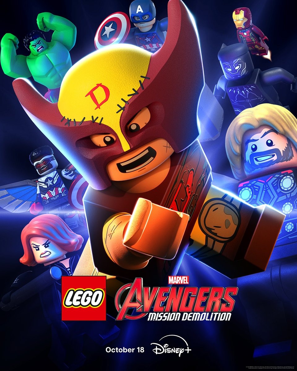 Extra Large TV Poster Image for LEGO Marvel Avengers: Mission Demolition 