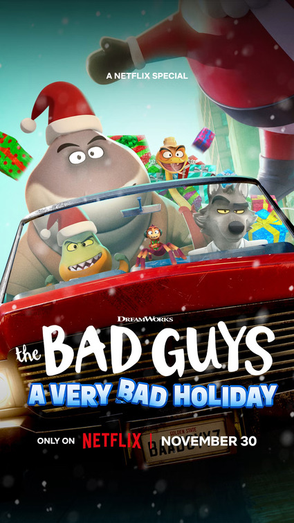The Bad Guys: A Very Bad Holiday Movie Poster