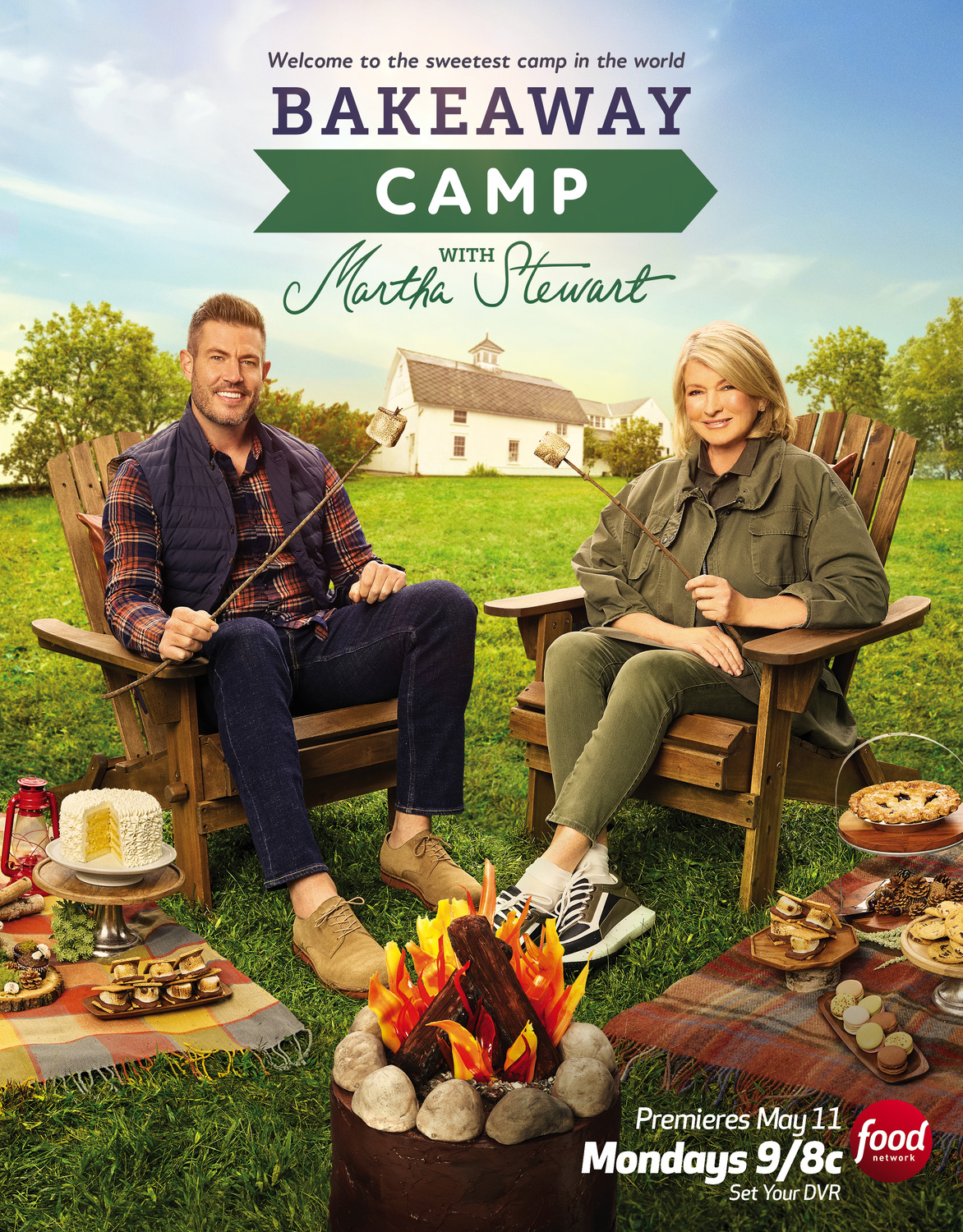 Extra Large TV Poster Image for Bakeaway Camp with Martha Stewart 