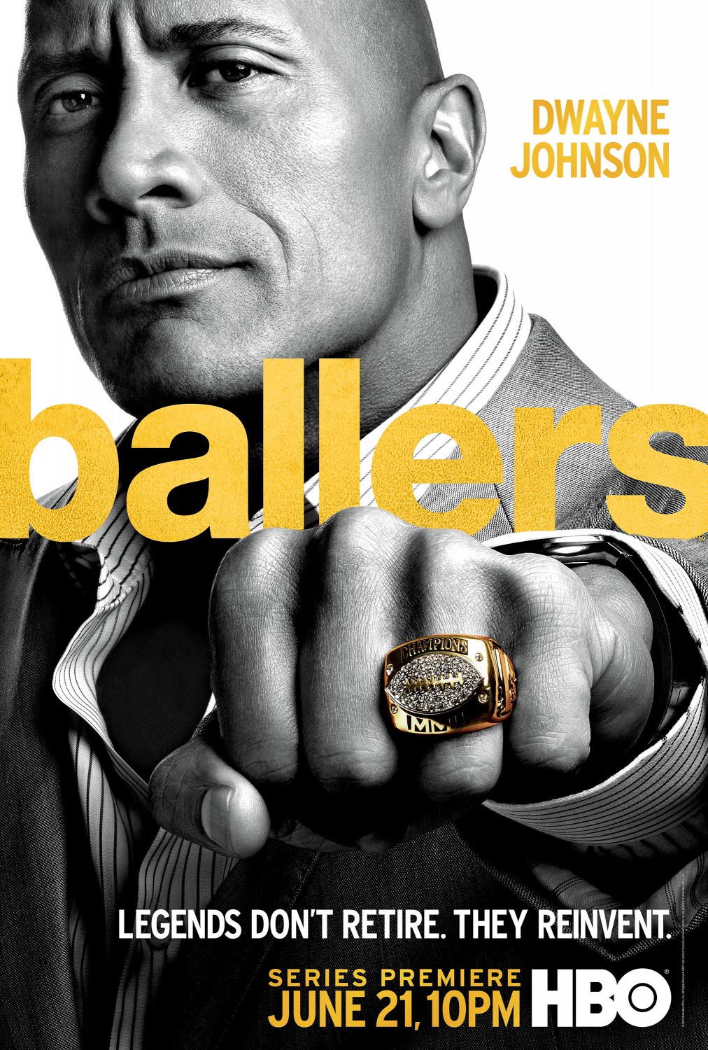 Extra Large TV Poster Image for Ballers (#1 of 5)