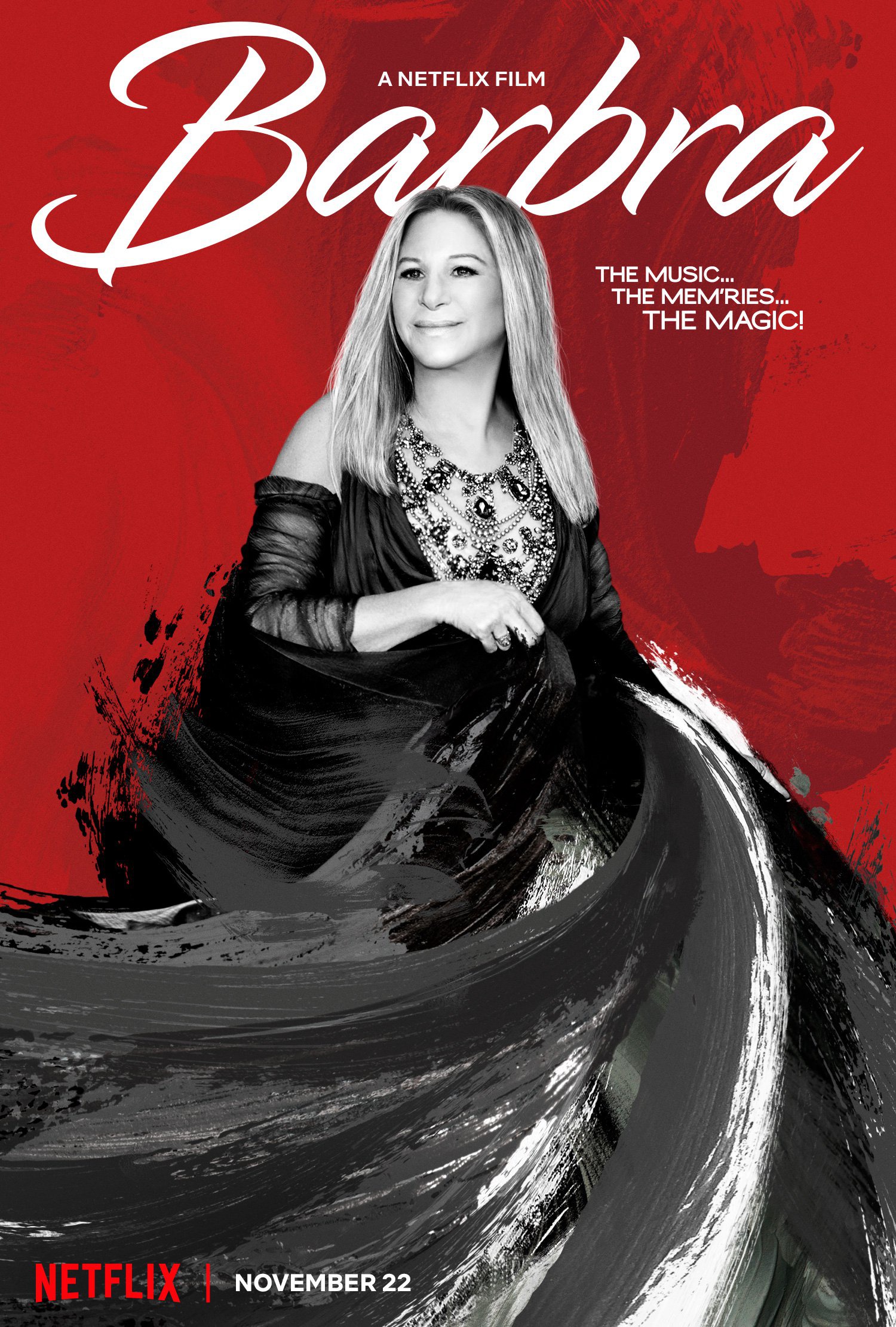 Mega Sized TV Poster Image for Barbra: The Music... The Mem'ries... The Magic! 