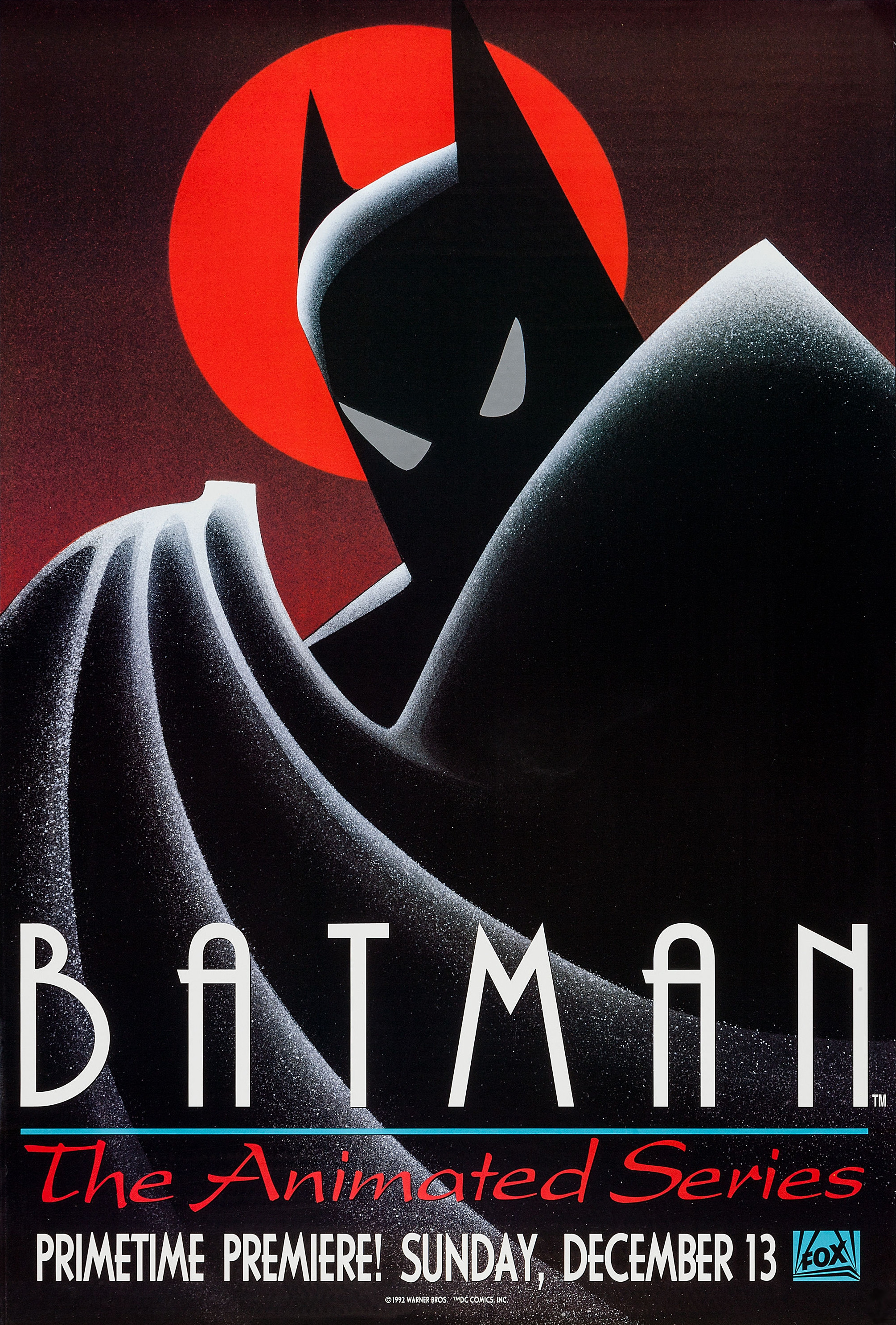 Mega Sized TV Poster Image for Batman: The Animated Series 