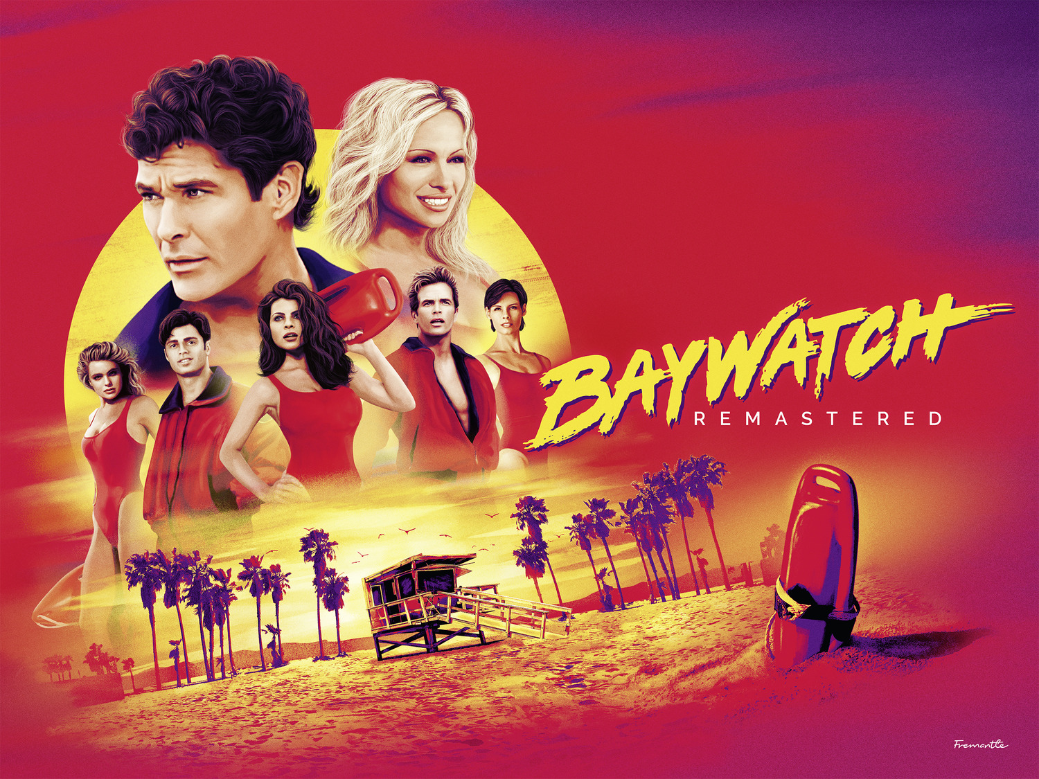 Extra Large TV Poster Image for Baywatch 