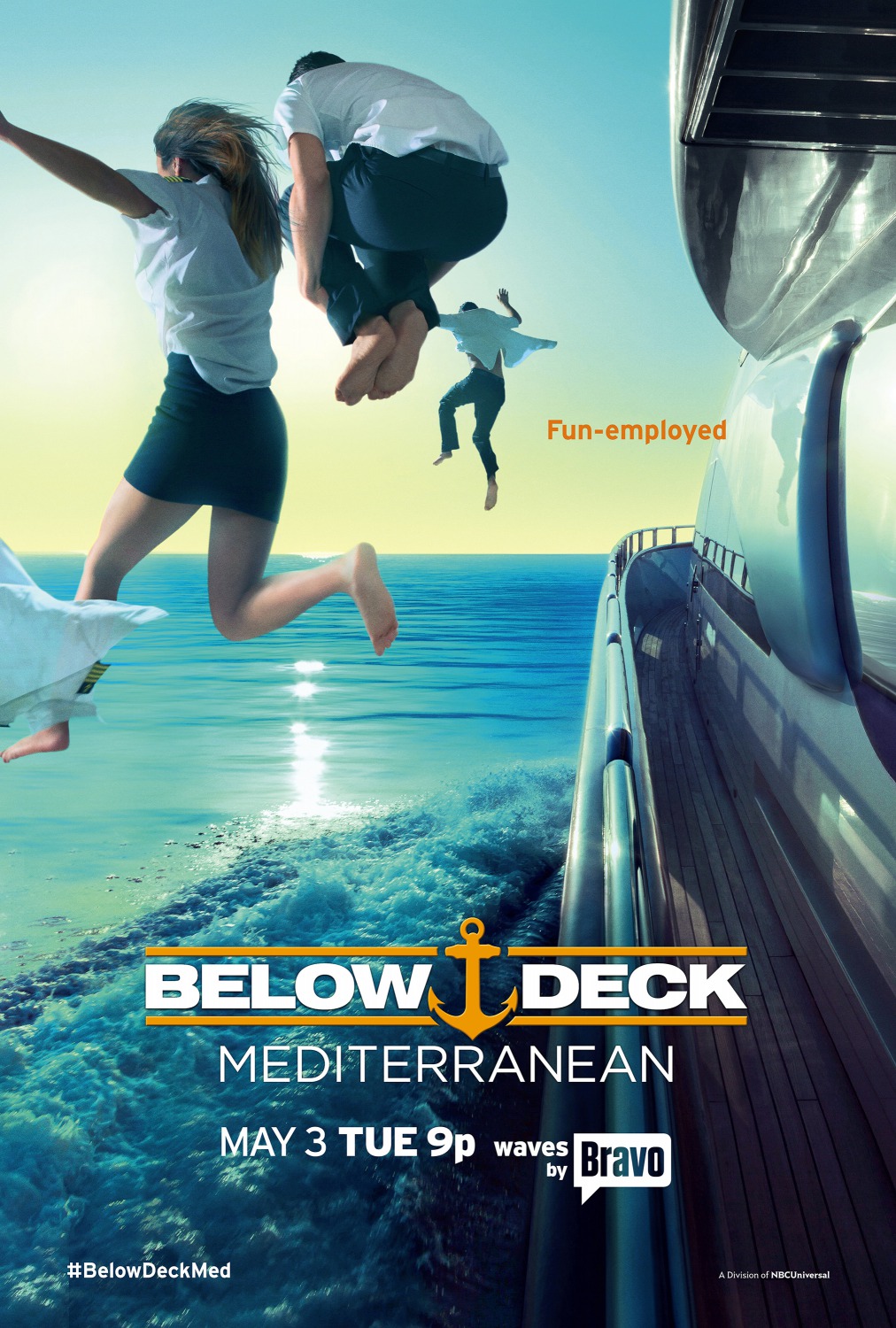 Extra Large TV Poster Image for Below Deck Mediterranean  (#1 of 3)